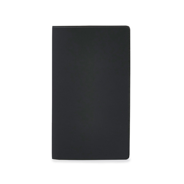 Capa Em Pvc Para Agenda De Bolso - Preto