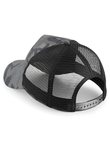 Camo Snapback Trucker - Midnight Camo