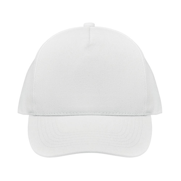 Boné baisebol algodão orgânico Bicca Cap - Branco