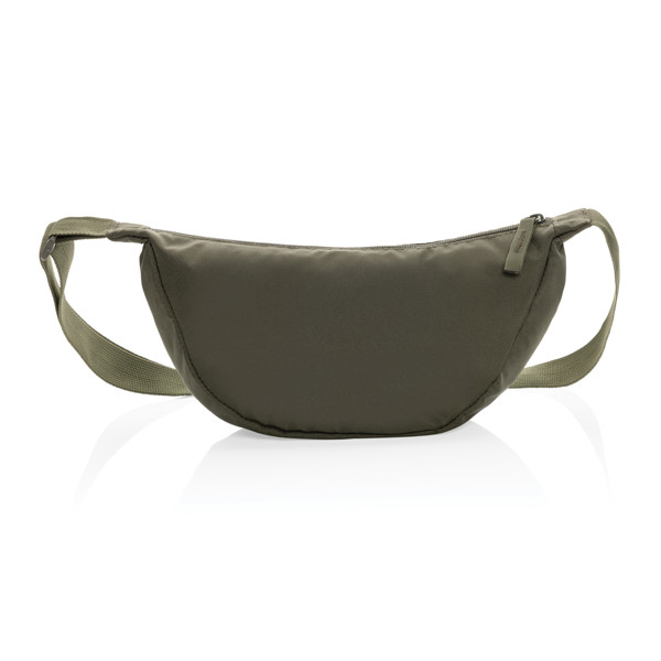 Sac banane en bandoulière en rPET AWARE™ Crescent - Kaki