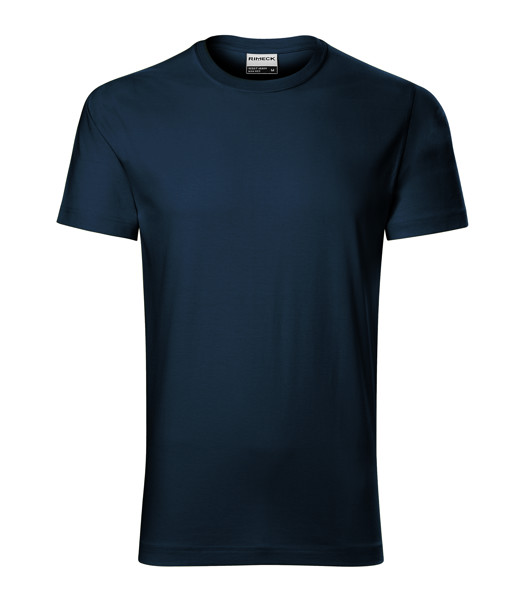 Tričko Pánske Rimeck® Resist Heavy - Tmavomodrá 02 (Brand Label) / XL