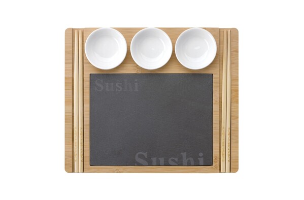 Sushi serving set