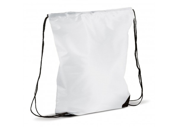 Drawstring bag 210T RPET - White