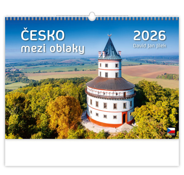 Nástěnný kalendář Česko mezi oblaky 2026