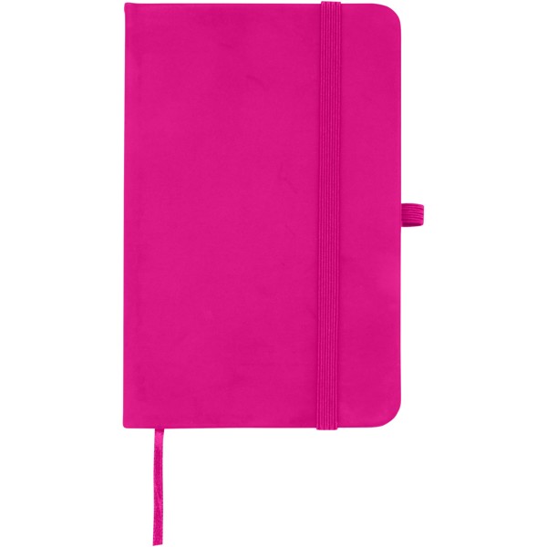 Blocco note formato A6 con copertina rigida Spectrum Plus - Rosa