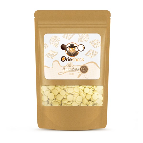 Orieshock Čokoláda biela 36% 250g