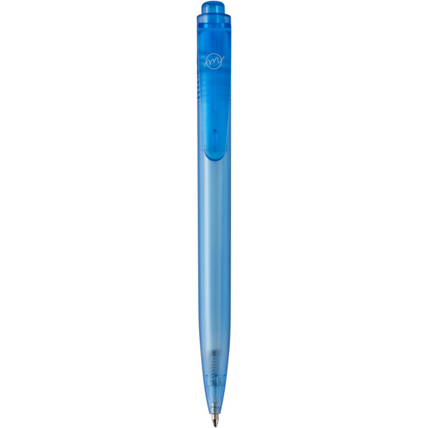 Thalaasa ocean-bound plastic ballpoint pen (black ink) - Blue