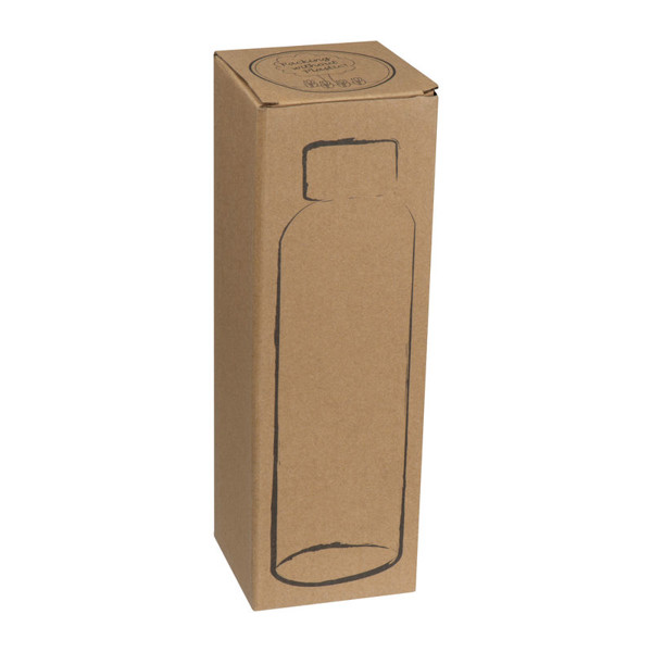 Sklenená fľaša Klagenfurt 500 ml - Čierna