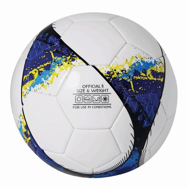 Promotional football ball size 5, 330 g PVC