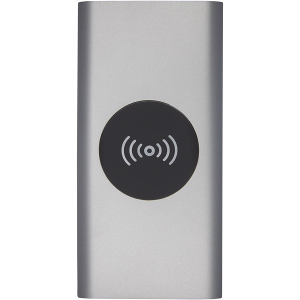 Juice 8000mAh trådløs powerbank - Sølv