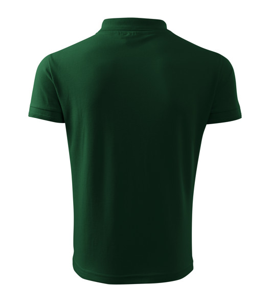 Polokošile Pánská Malfini® Pique Polo - Dark Green / 3XL