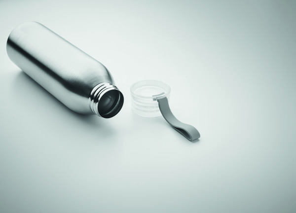 Edelstahlflasche 650ml Bira - Weiß