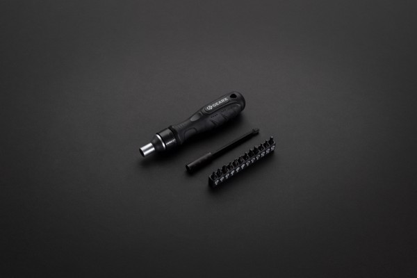 GearX screwdriver set S2 steel, 60-62 HRC bits