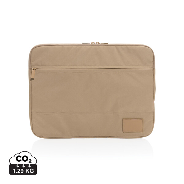Obal na 14" notebook Impact z RPET AWARE™ - Béžová