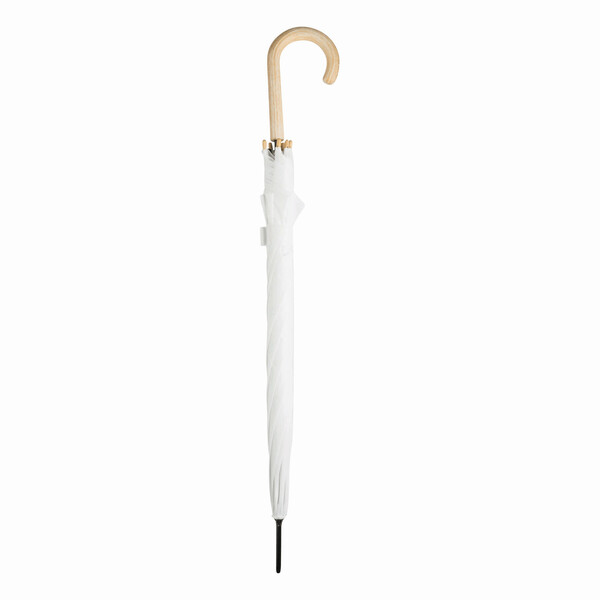 Automatic Stick Umbrella Lipsi - White