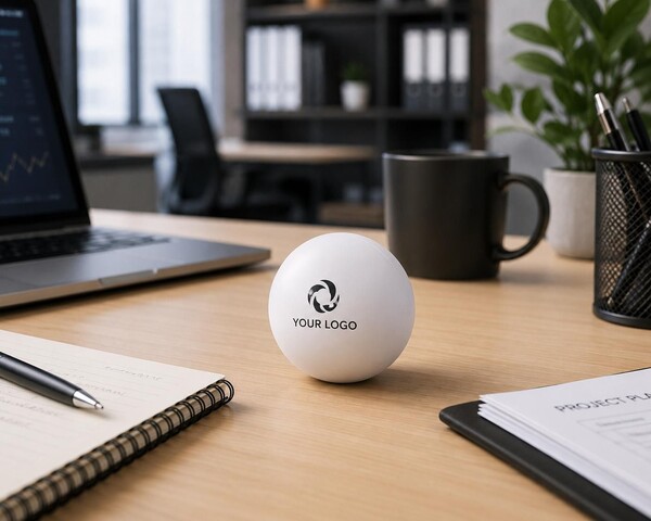 Stress ball Otto - white