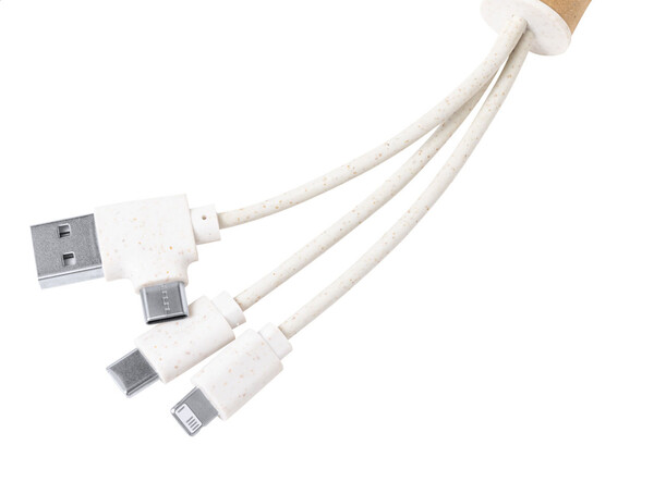 Prívesok na kľúče s USB nabíjacím káblom Paplen