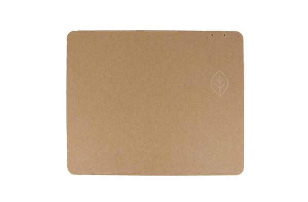 Tapis de souris avec chargeur sans fil en papier recyclé