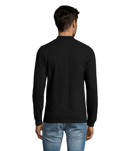 PERFECT MEN LSL POLO 180g Perfect Lsl Men - Preto4XL