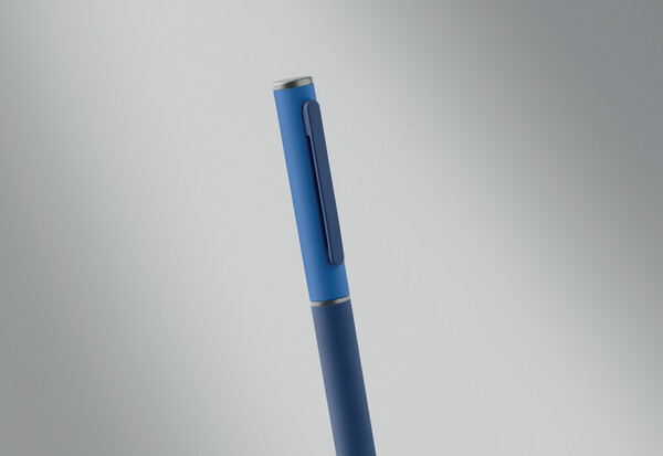 Stylo bille twist en alu recyclé Fillan - Bleu