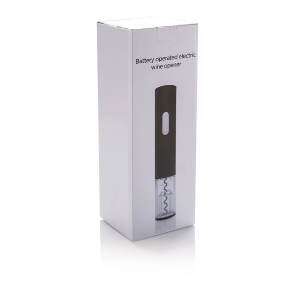 Xd Collection wine opener, battery operated, ABS