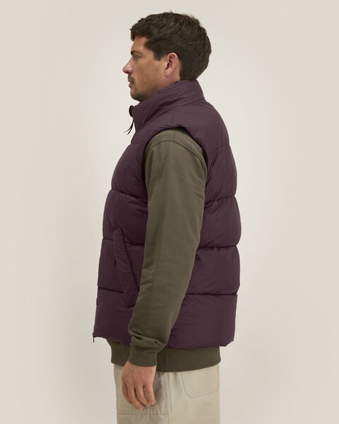Puffer Gilet 2.0 - Red Brown / XL