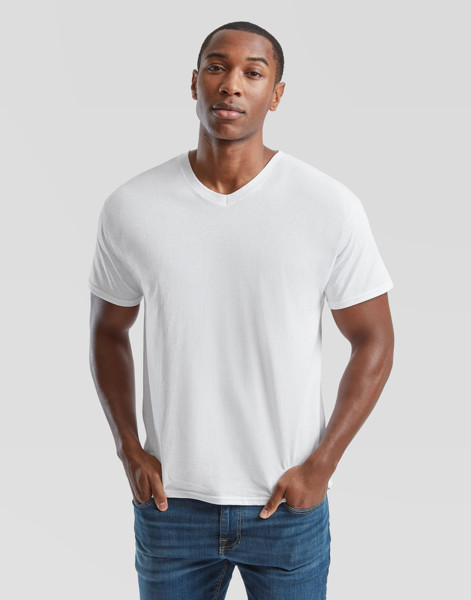 Original V-Neck T - White / M