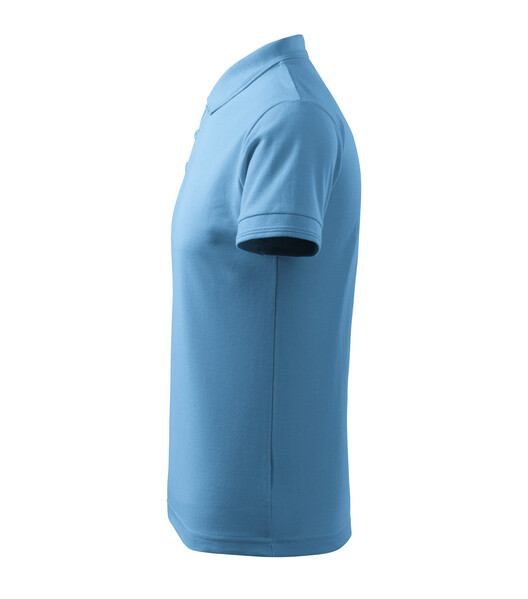 Polokošile Pánská Malfini® Pique Polo - Azurově Modrá / 3XL