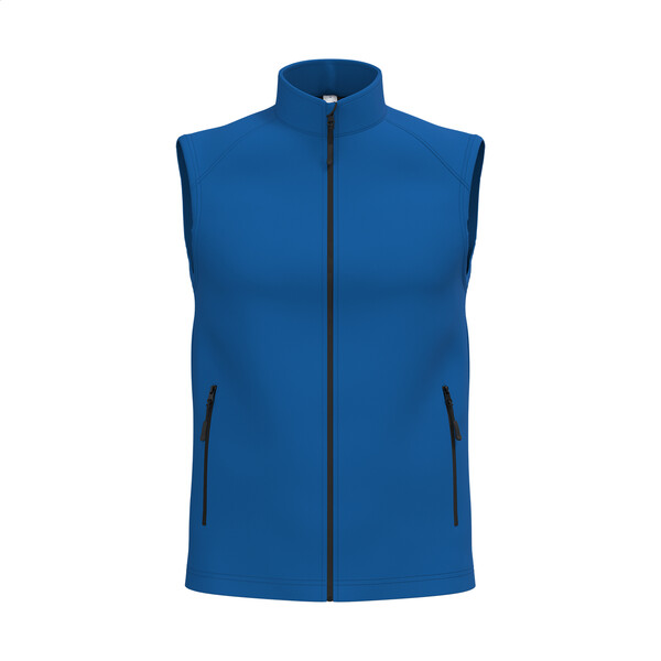 Gilet sans manches softshell 2 couches IB413 - Bleu / XXL