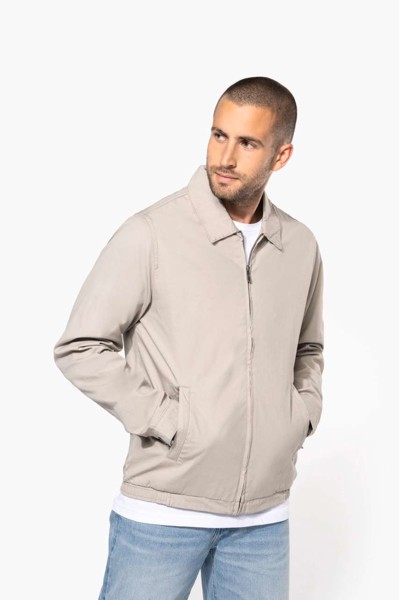 Harrington Blouson Jacket - Beige / S