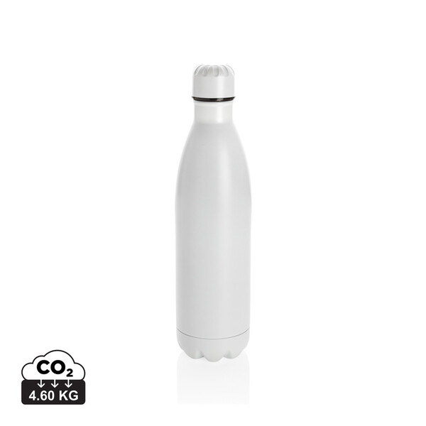 Unikleur vacuum roestvrijstalen fles 750ml - Wit