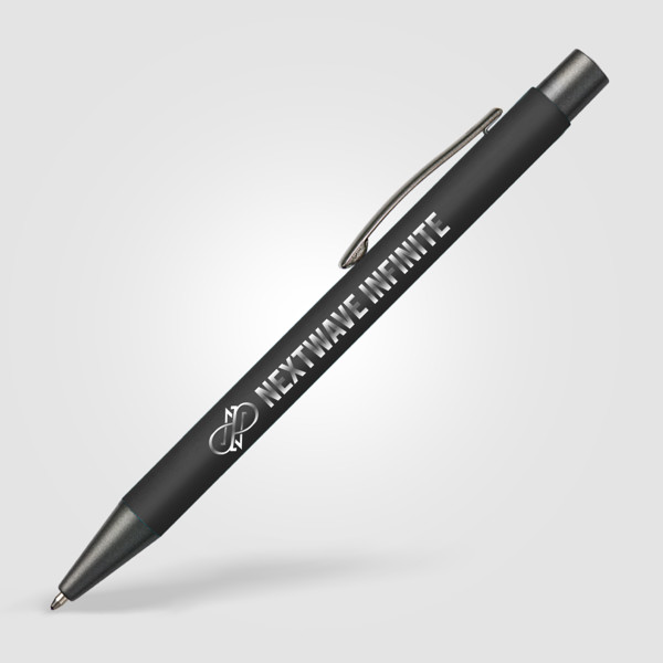 Stylo Bowie Softy - Noir / Jet d’encre 4 couleurs