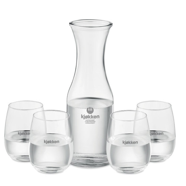 MB - Set of recycled glass drink Piccadilly