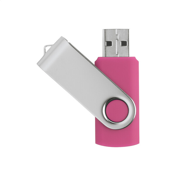 Pendrive USB TwistDrive - Różowy / 16 GB
