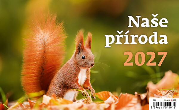 Stolní kalendář Naše příroda 2027