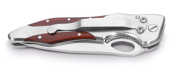 PS - LAWRENCE. Pocket knife in stainless steel and wood