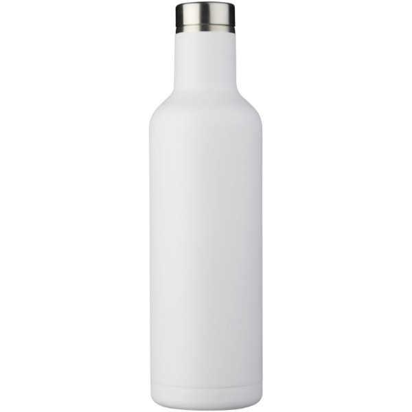 Bouteille Pinto avec isolation par le vide et couche de cuivre 750ml - Blanc