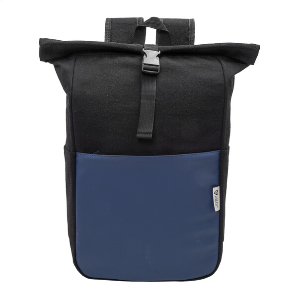 Sac à dos en canvas recyclé Blakkan Back - Bleu