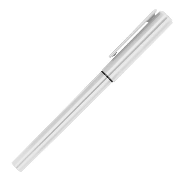 Plastic rollerball pen with ink FIORELLA - White