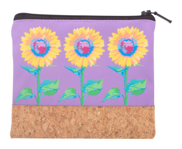 Trousse de toilette CreaBeauty Cork S - Noir / Naturelle
