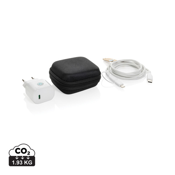 Boost set za punjenje 20W Type-C, 2 dijela, od RCS recikliranog PET-a