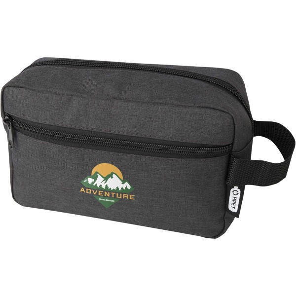 Ross GRS RPET toiletry bag 1.5L - Heather Charcoal