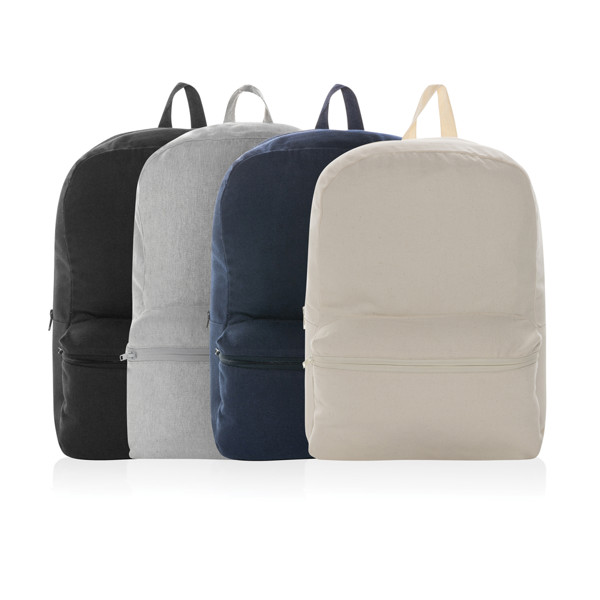 Impact Aware™ 285 gsm rcanvas backpack undyed - Off White