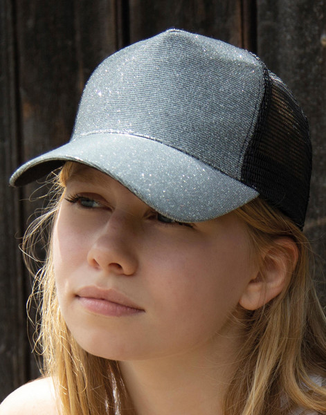 New York Sparkle Cap - Silver / ONE SIZE