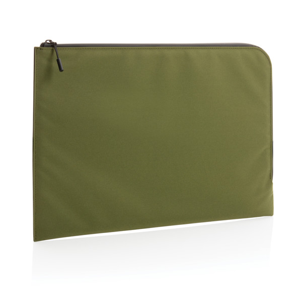 Impact Aware laptop sleeve 15.6", recycled rPET - Green