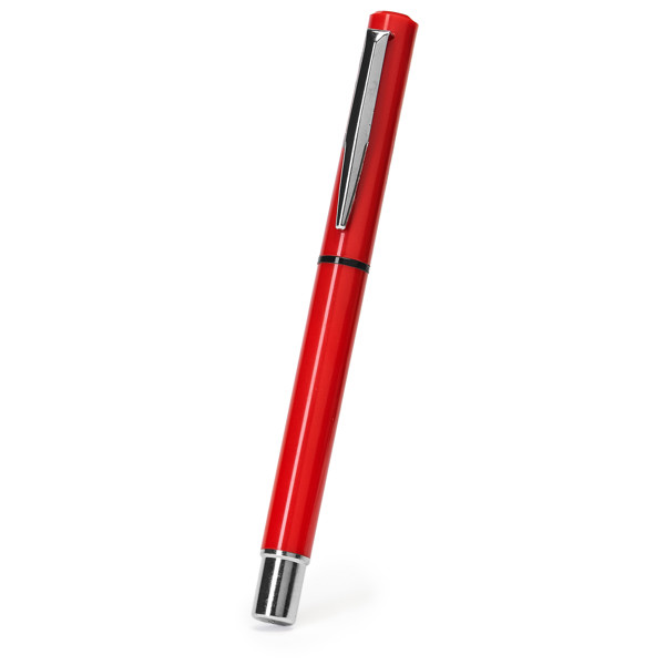 Yama Pen - White / BLUE INK
