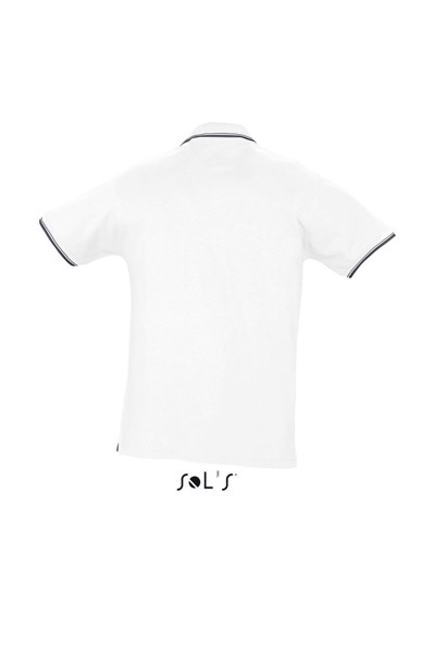 Sol's Practice Men - Polo Shirt - White / Navy / S