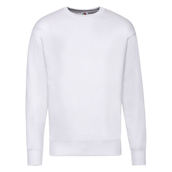 Sweatshirt Adulto Lightweight Set-In S - Branco / M