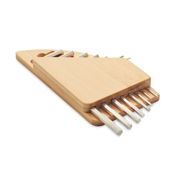 Hex key set in bamboo Karuvi
