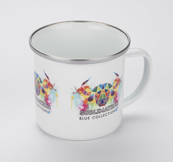 Enameled mug SUBLIM 380 ml